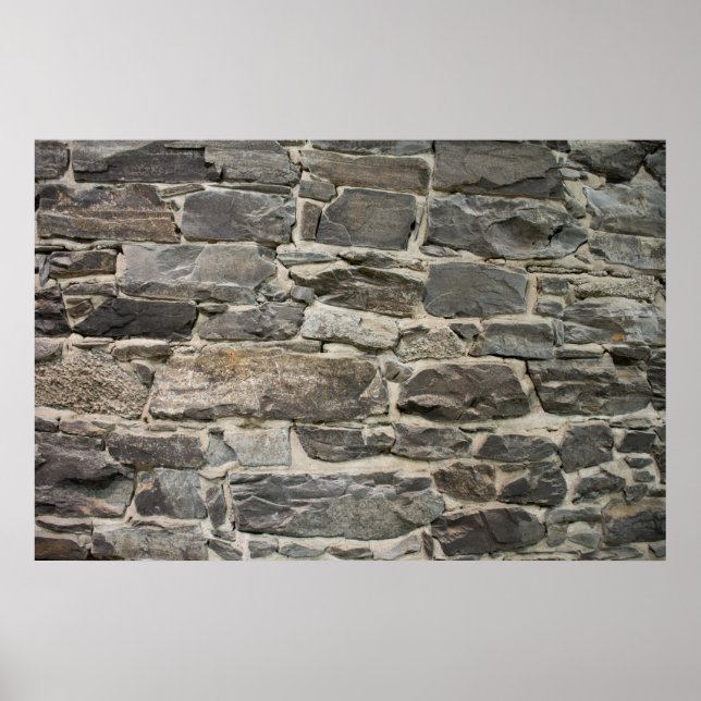 PAREDE DE FUNDAÇÃO 36" x 24", Poster de Valor (Mat (Frente)