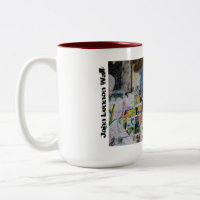 Parede de John Lennon, caneca de Praga