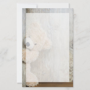 Parede de Madeira Rústica De Urso Bastante Enchido