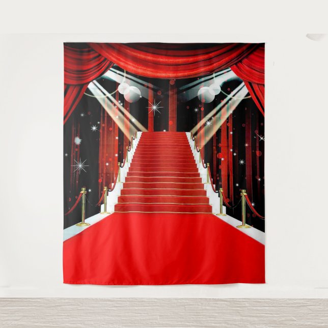 Parede Fundo de Foto com Tapete Vermelho (Frente)