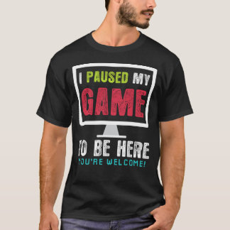 Parei Meu Jogo Para Estar Aqui Com A Camisa Do Pre