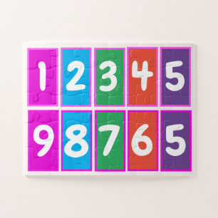 Pares de Matemática Precoce de Dez Quebra-cabeça