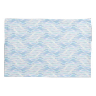 Pares padrão da fronha de almofada das ondas