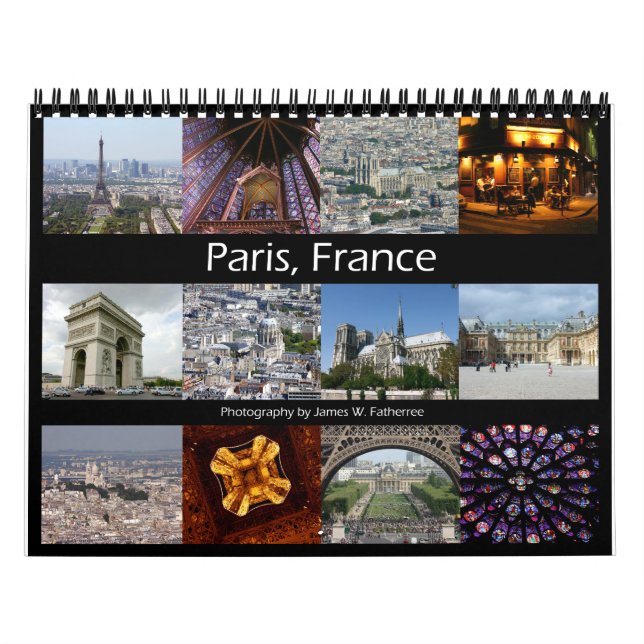 Paris, Calendário da França (Capa)