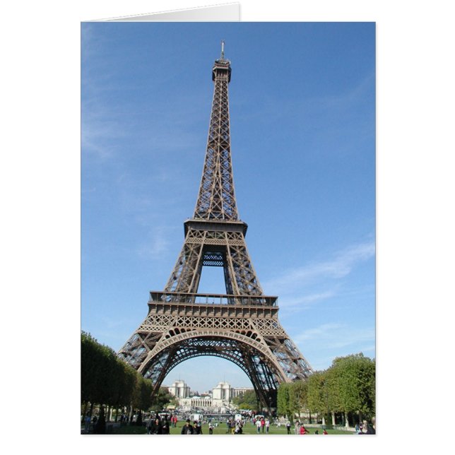 Paris - cartão (Frente)