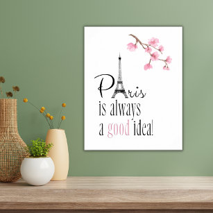 Paris é sempre um bom Poster de ideias