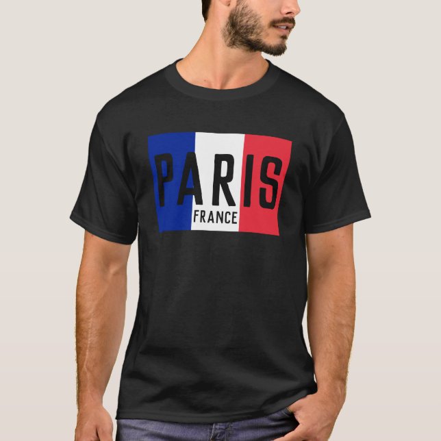 Paris, França T-Shirt (Frente)