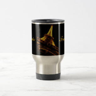 Paris, França, Torre Eiffel, Caneca de Viagem