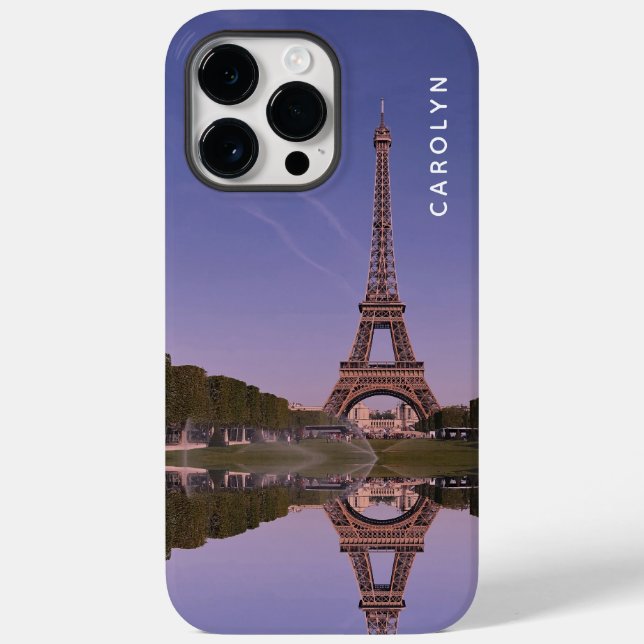 Paris França Torre Eiffel Férias Case-Mate iPhon (Verso)