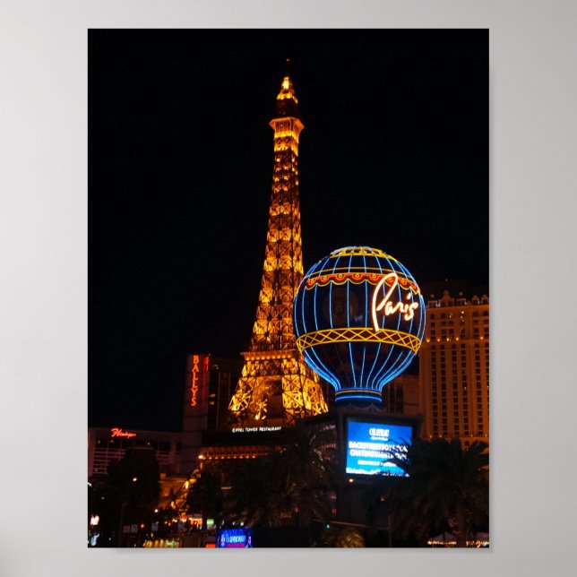 Paris Las Vegas Hotel & Casino #2 Poster (Frente)