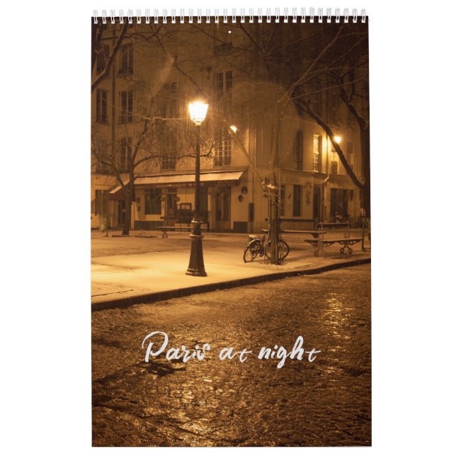Paris no Calendário Noturno (Capa)