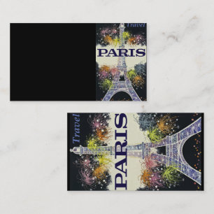 Paris:Poster Cartão de visita