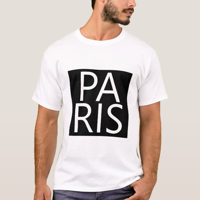 "Paris" Sens T-shirt (Frente)