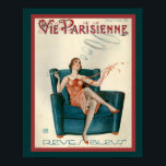 Parisienne Art Deco "Smoke Rings" 1929 Impressão<br><div class="desc">16 x 20 Art Deco Cobrir por Vie Parisienne</div>