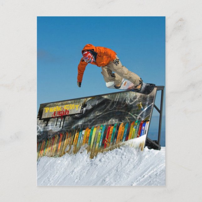 Park City, Cartão postal de Utah (Frente)