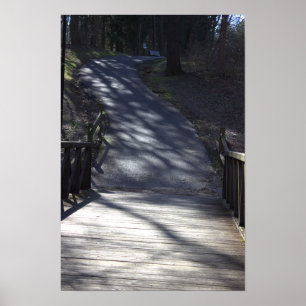 Park Walking Path Poster