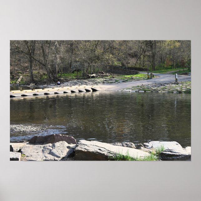 Park Waterscape Poster (Frente)