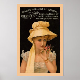 Parkers Tonic Medicine Poster