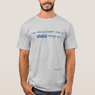 Parkinson sacude as coisas com a camiseta