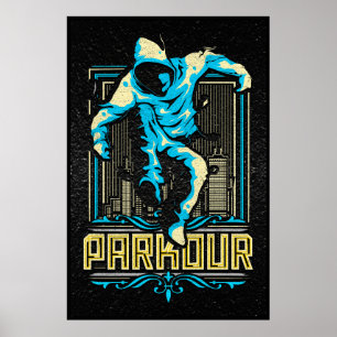 Parkour Poster - Parcour Poster - Parcours