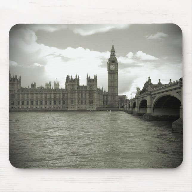 Parlamento - Torre Elizabeth - Big Ben Mousepad (Frente)