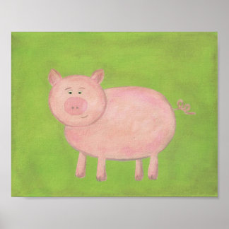 Parley Pig Nursery Art - IMPRESSÃO