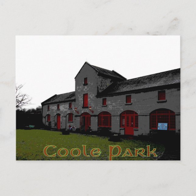 Parque Coole, Cartão Postal de Galway (Frente)