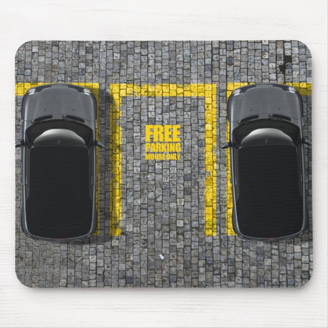 Parque de estacionamento Mousepad do rato (Frente)