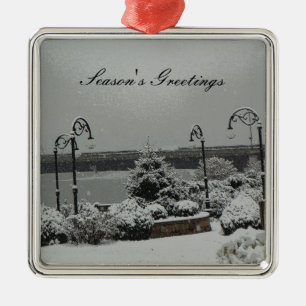 Parque do beira-rio do ornamento