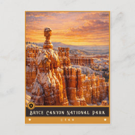 Parque Nacional Bryce Canyon | Cartão Postal Antig
