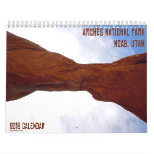 Parque nacional calendário de Moab dos arcos, Ut