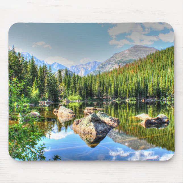 Parque nacional Colorado Mousepad de montanha (Frente)