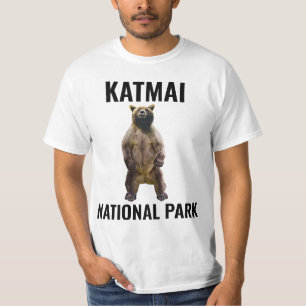 PARQUE NACIONAL DE KATMAI BURZLY BEAR T-SHIRTS HOO