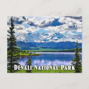 Parque Nacional Denali - Cartão postal