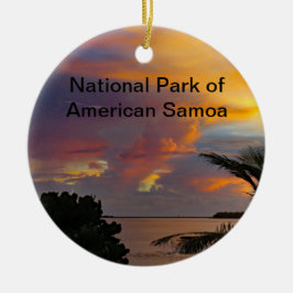 Parque nacional do ornamento de Samoa Americanas