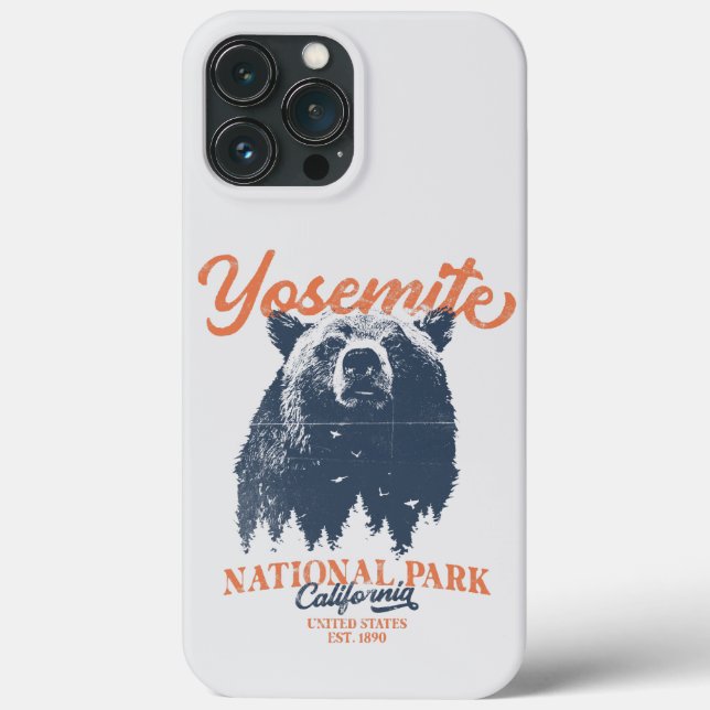 Parque Nacional do Yosemite Grizzly Bear Californi (Verso)