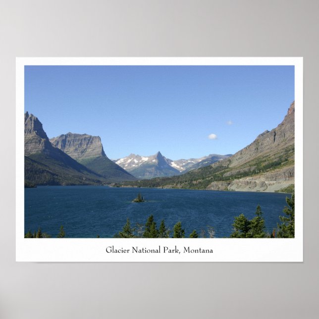 Parque Nacional Glacier - Lake View Poster (Frente)