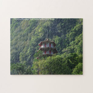 Parque Nacional Taroko Taiwan. Quebra-cabeça