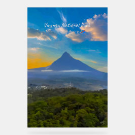 Parque Nacional Virunga, RD Congo - Vulcão