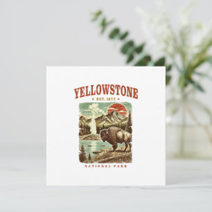 Parque Nacional Yellowstone - Montanha e Bison