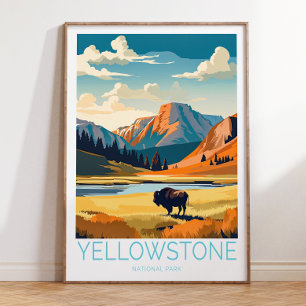 Parque Nacional Yellowstone, Poster Yellowstone, Y