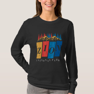 Parque Nacional Zion Utah Canyon Camiseta Lembranç