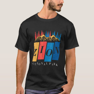 Parque Nacional Zion Utah Canyon Camiseta Lembranç