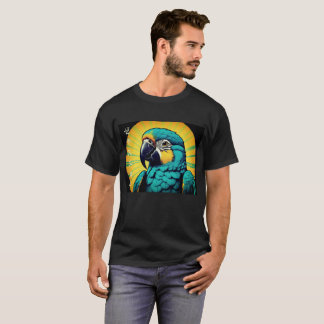 Parrot Bird Design T-Shirt for Men