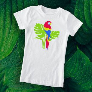 Parrot Macaw — camiseta gráfica simples
