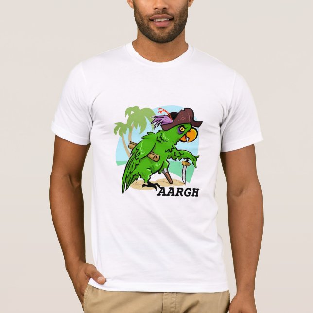 Parrot Pirate T-Shirt (Frente)