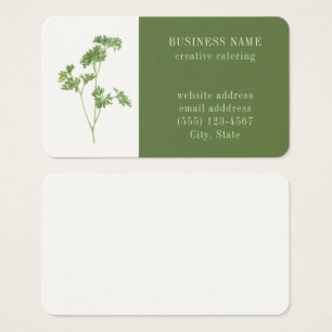 PARSLEY FRESCO 3,5x2 Cartão de visita II