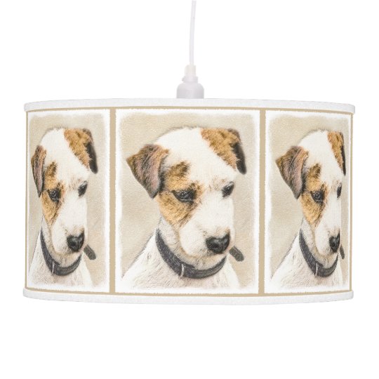 Parson Jack Russell Terrier Luminária De Teto