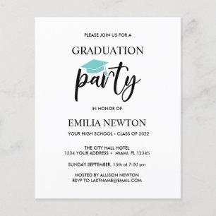 Parte Boné de formatura do Blush de Aqua Tassel de