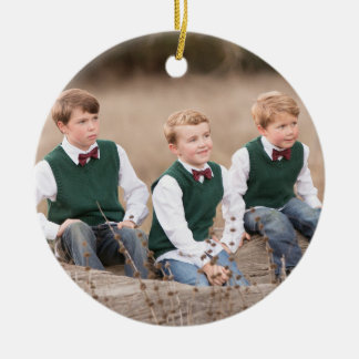 PARTE DIANTEIRA da FOTO dos enfeites de natal e da